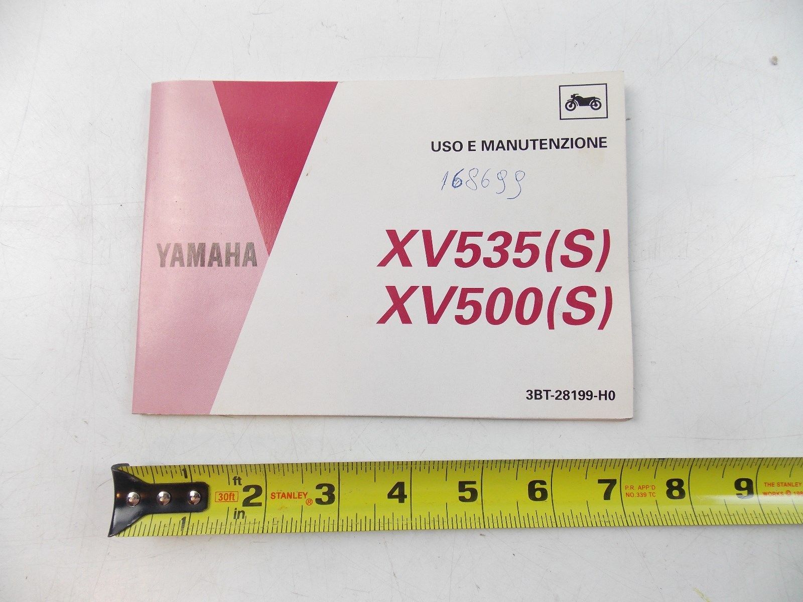 USED YAMAHA 1993 MAINTANCE MANUAL BOOK XV535/500 (S)  3BT-28199-H0 - MotoRaider