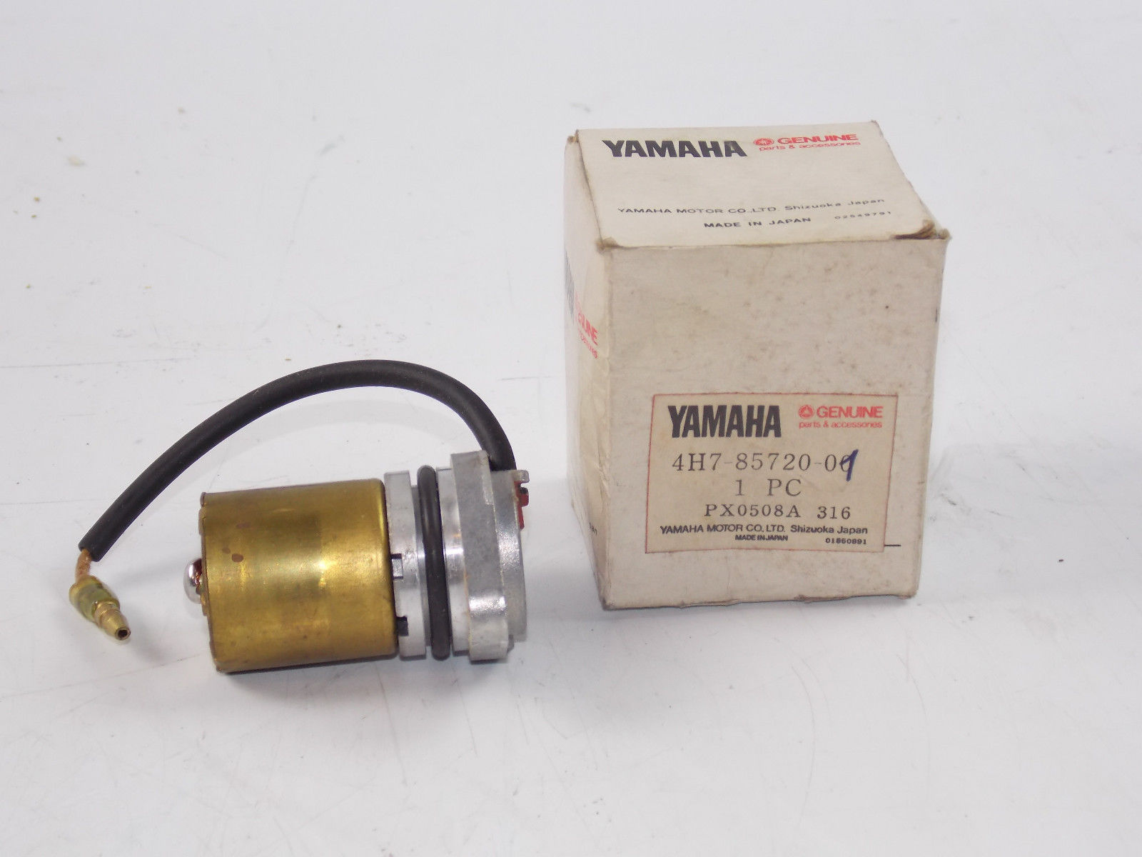 NOS YAMAHA 1980 1993 XJ650 SECA FJ1100 FZR1000 OIL LEVEL GAGE ASSY 4H7-85720-01 - MotoRaider