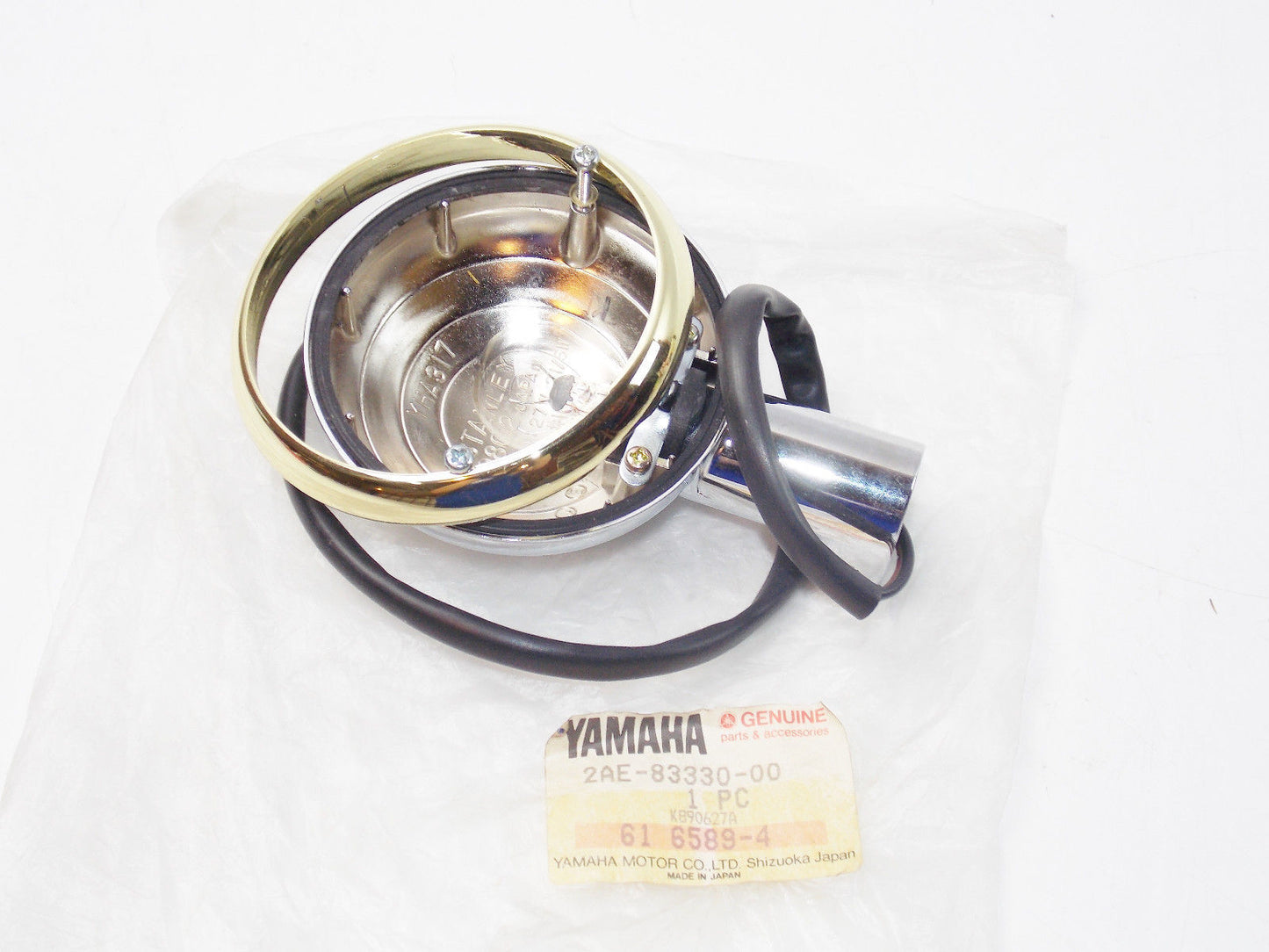 OEM YAMAHA 1986 1987 1988 XV1000 CHROME FLASHER TURN SIGNAL BLINKER 2AE-83310-00 - MotoRaider