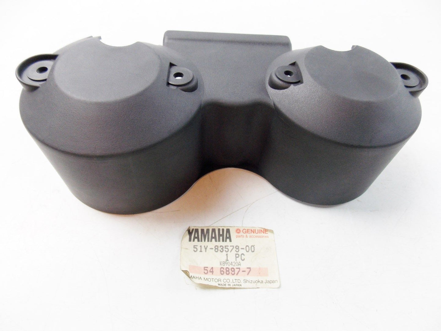 N0S OEM YAMAHA 1987 METER COVER 2 SRX250   51Y-83579-00 - MotoRaider