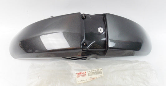 N0S OEM YAMAHA 1986 FRONT FENDER COMP XJ600 33M-21510-00-GV - MotoRaider