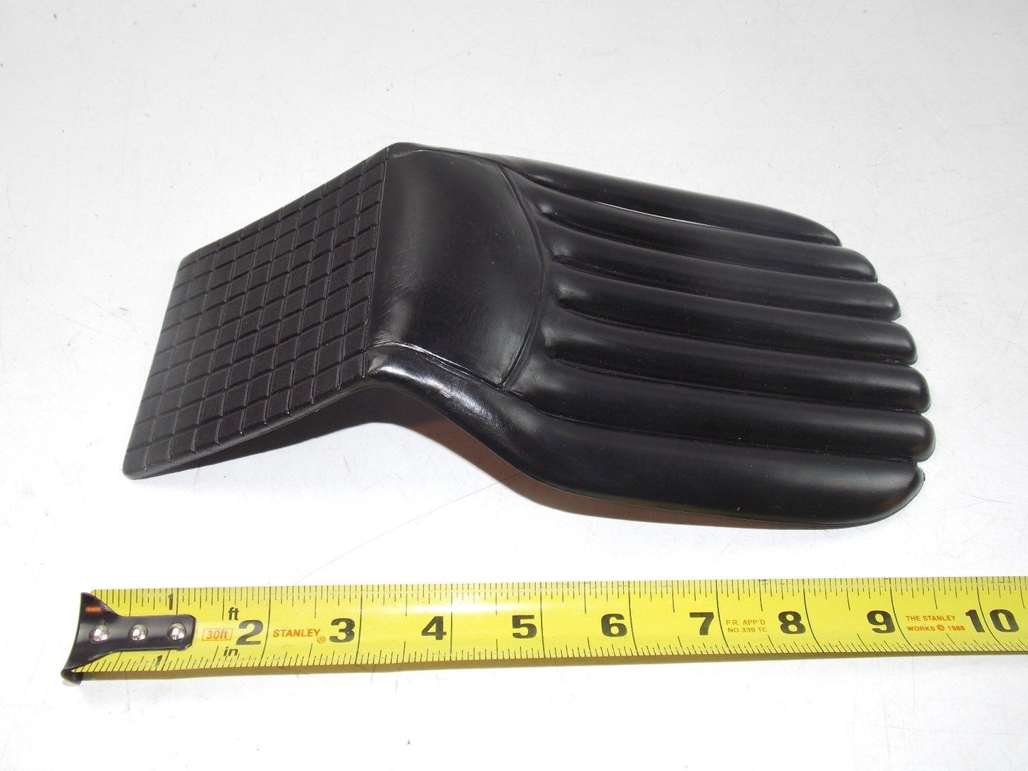 UNIVERSAL FENDER SPLASH GUARD MUD FLAP BLACK ENDURO MX STREET MOTORCYCLE MOPED - MotoRaider