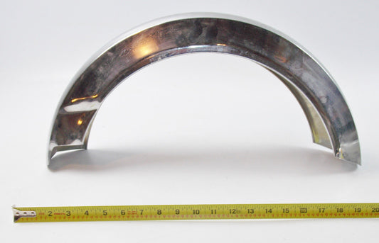 1970'S STEEL CHROMED REAR FENDER 4" MOPED VINTAGE PUCH TOMOS PIAGGIO KREIDLER - MotoRaider