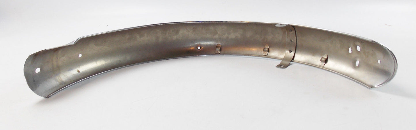 1970'S STEEL CHROMED REAR FENDER 3.25" MOPED VINTAGE PUCH TOMOS PIAGGIO GARELLI - MotoRaider