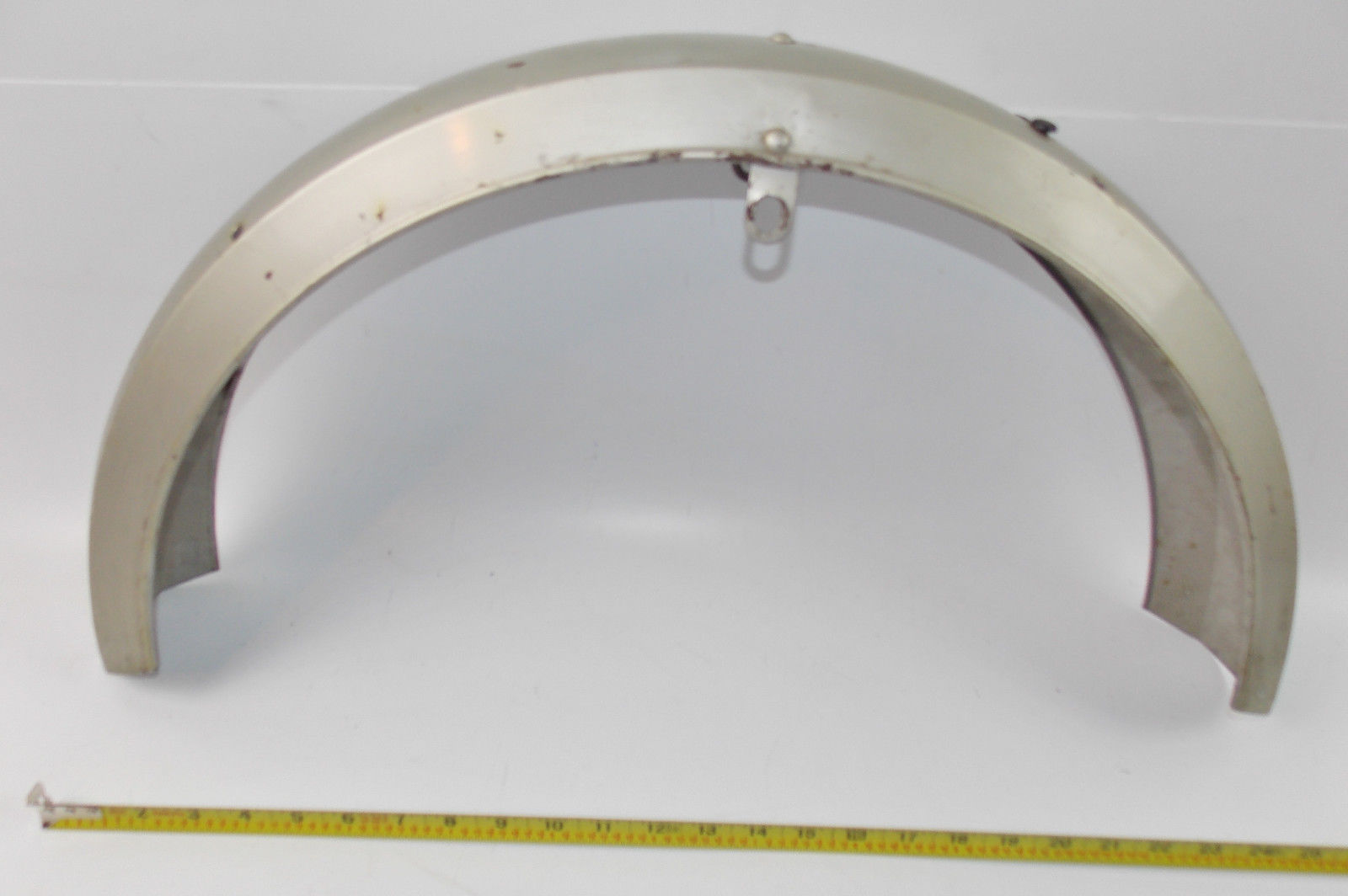 1970'S STELL REAR FENDER 4" MOPED GILERA PIAGGIO GUZZI BENELLI MORINI MOTOM CAFE - MotoRaider