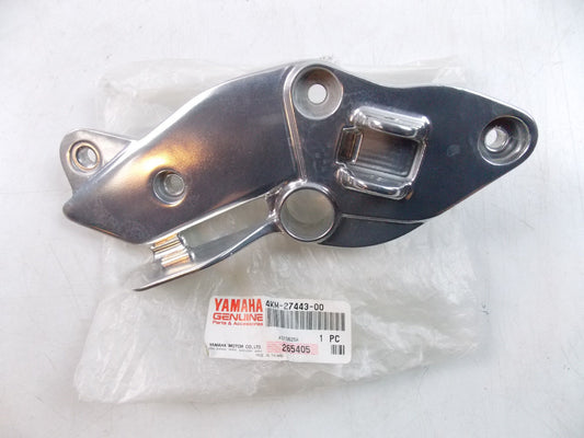 OEM NOS YAMAHA 1995 1998 2002 XJ900 FOOT PEG STAND BRACKET MOUNT RIGHT 4KM-27443 - MotoRaider