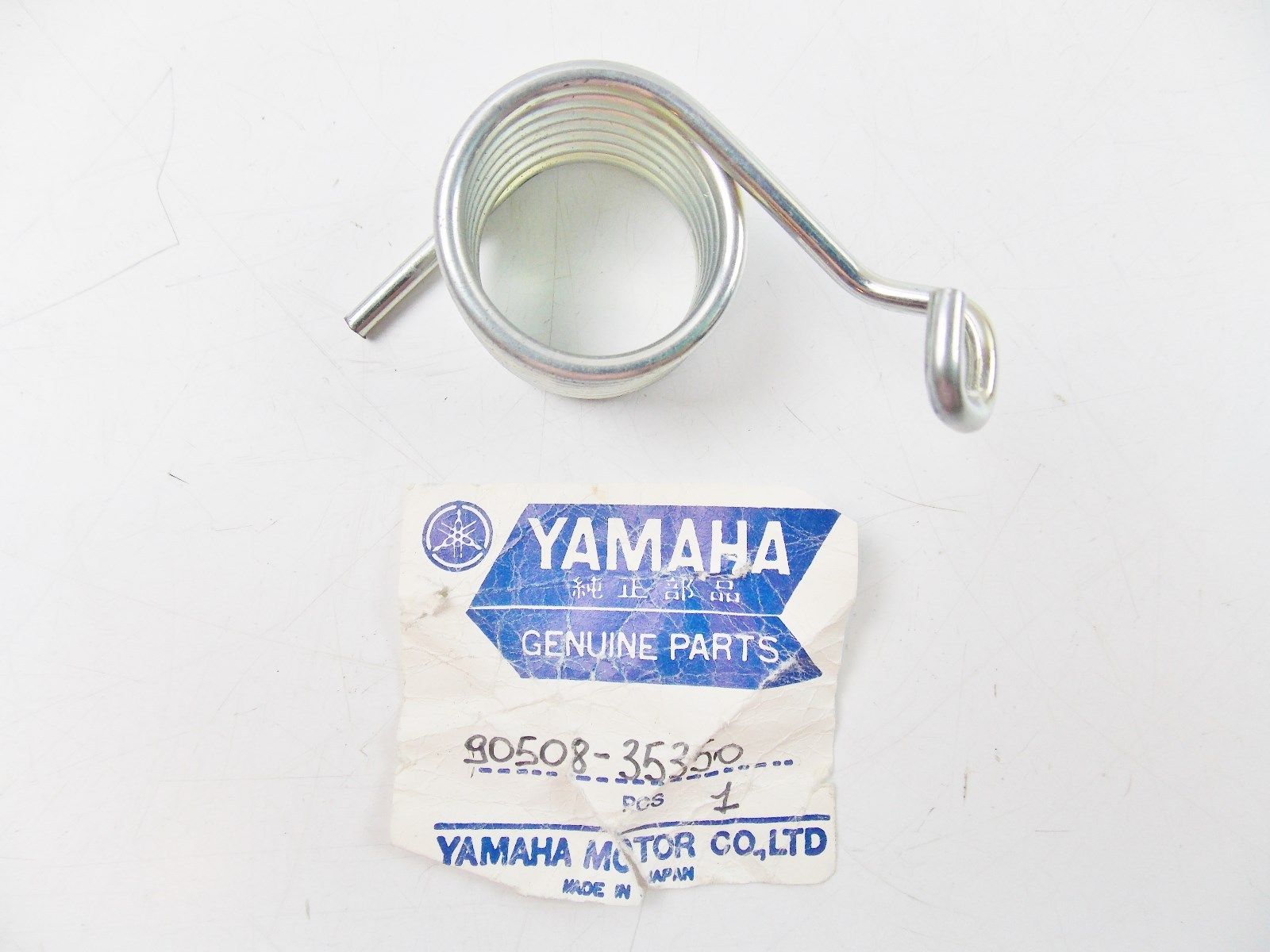 NOS YAMAHA 1977-1983 1990-1998 TORSION SPRING XT550 MX175 RT180 90508-35350 - MotoRaider