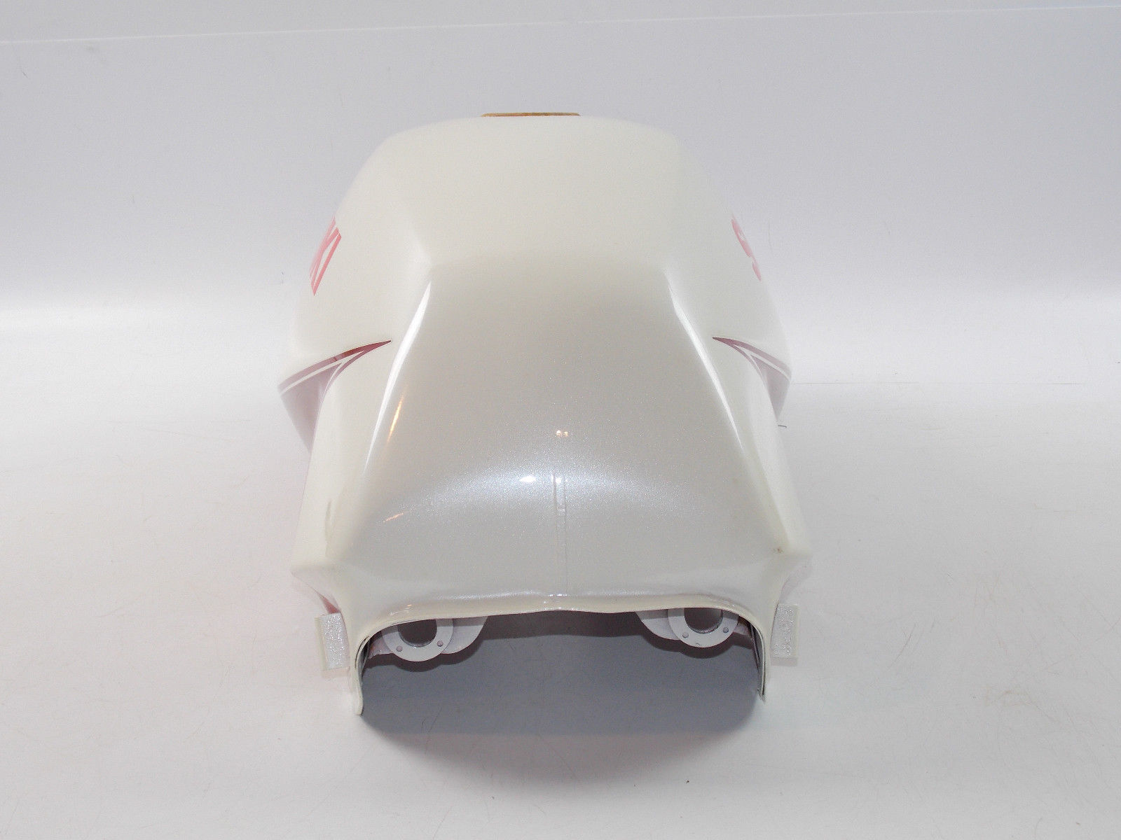 NEW NOS SUZUKI 1984 1985 1986 GS450 WHITE BURGUNDY GAS FUEL TANK 49100-44410-87P - MotoRaider