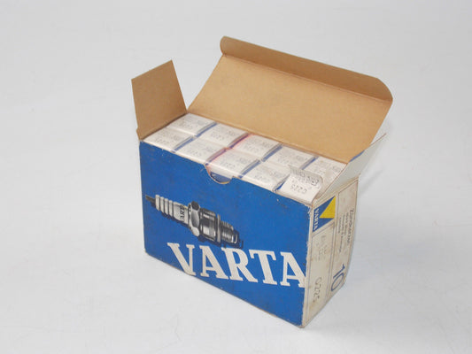 NOS 1 BOX of 10 VARTA C225 SPARK PLUG GERMANY - MotoRaider
