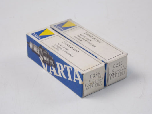 NOS 1 SET of 2 VARTA C225 SPARK PLUG GERMANY - MotoRaider