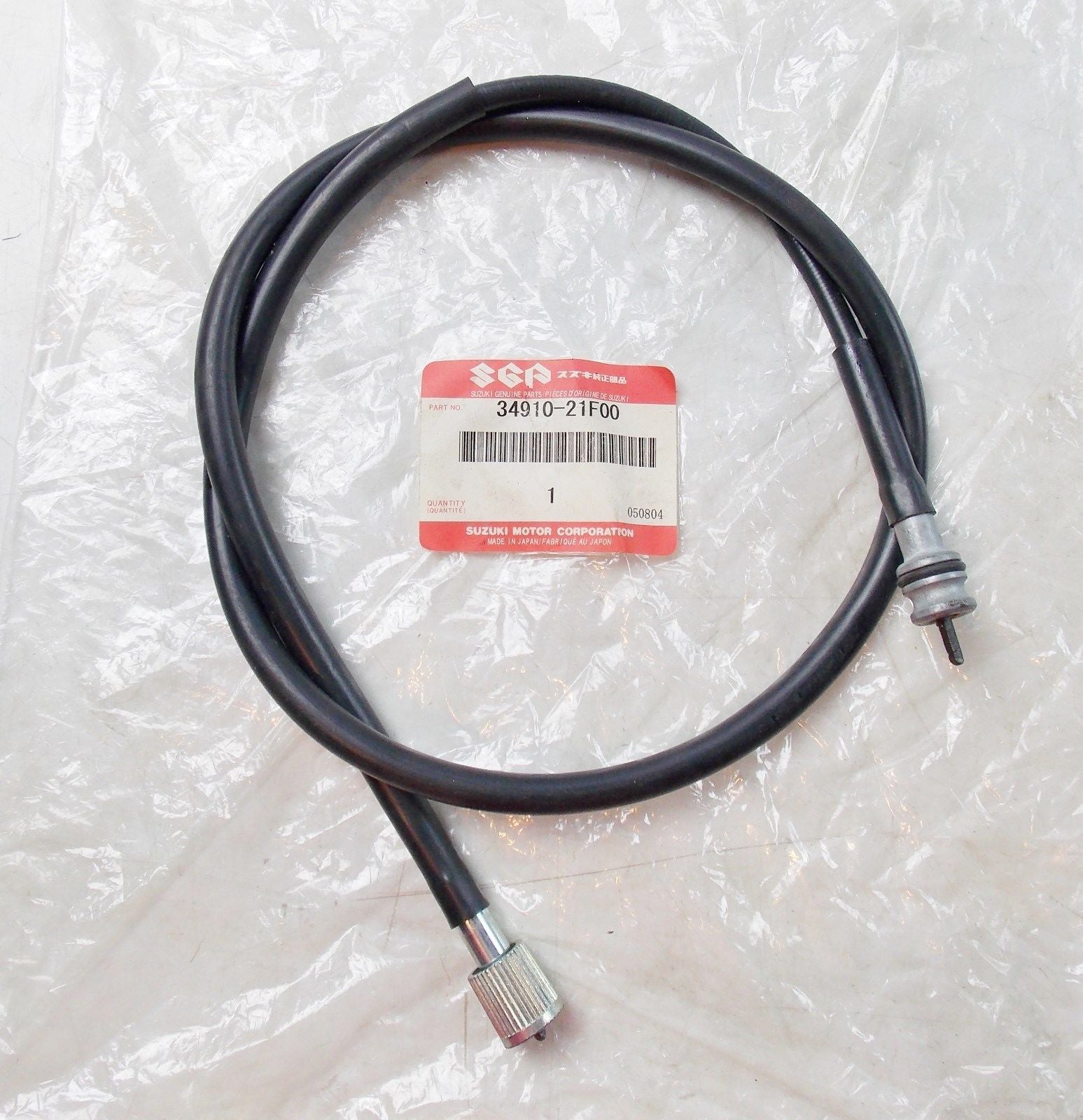 NOS SUZUKI 1999 2000 2001 SPEDOMETER CABLE ASSY UC125 UC150  34910-21F00 - MotoRaider