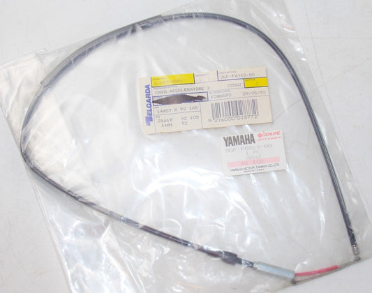 NOS YAMAHA  1991 1996 THROTTLE CABLE 2 CR50  3GF-F6312-00 - MotoRaider