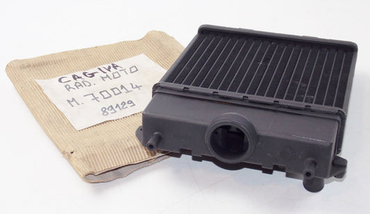 NOS CAGIVA 1985 ALETTA ORO 125 RADIATOR ENGINE MOTOR COOLING SYSTEM 800089129 - MotoRaider
