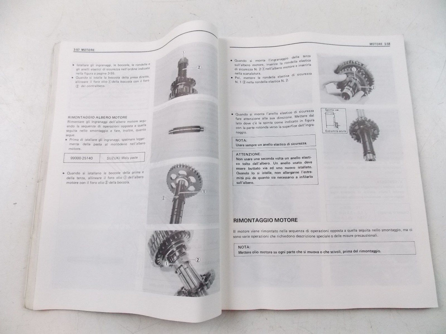 NOS SUZUKI FEBRUARY 1986 SERVICE MANUAL VS750GL   99500-37041-01B - MotoRaider