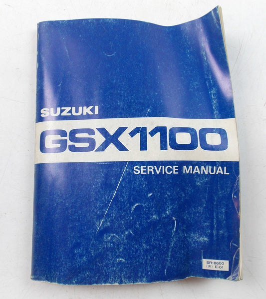 NOS SUZUKI APRIL 1980 SERVICE MANUAL GSX1100 SR-8600--E-01 - MotoRaider