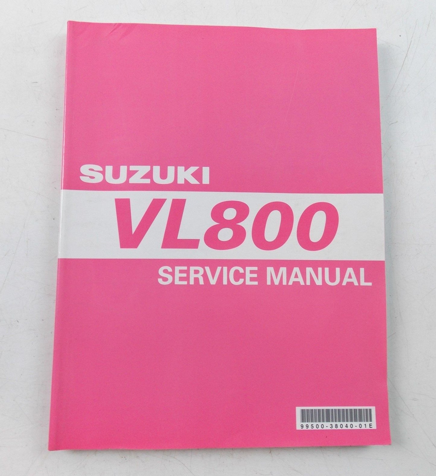NOS SUZUKI JANUARY 2001 SERVICE MANUAL VL800   99500-38040-01E - MotoRaider