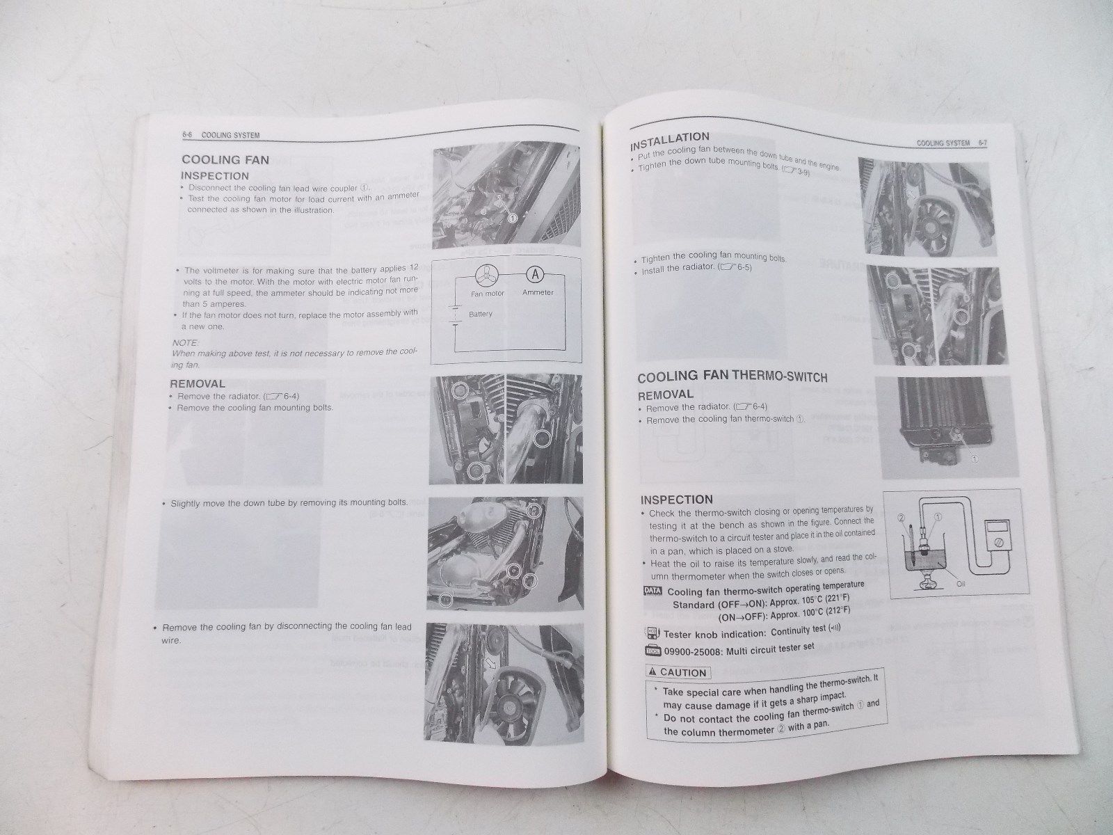 NOS SUZUKI JANUARY 2001 SERVICE MANUAL VL800   99500-38040-01E - MotoRaider