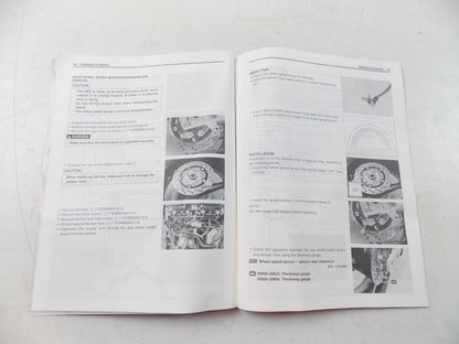 NOS SUZUKI JANUARY 2007 SUPPLEMENTARY SERVICE MANUAL GSR600A 99501-36150-01E - MotoRaider