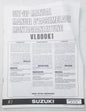USED SUZUKI 2000 SET-UP MANUAL  VL800K1  99505-01161-011 - MotoRaider