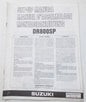 USED SUZUKI 1992  SET-UP MANUAL DR800SP  99505-01233-011 - MotoRaider