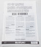 USED SUZUKI 2000 SET UP MANUAL GSX-R1100K1  99505-01151-011 - MotoRaider