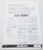 USED SUZUKI 1999 SET UP MANUAL GSX-R600Y  99505-01130-011 - MotoRaider