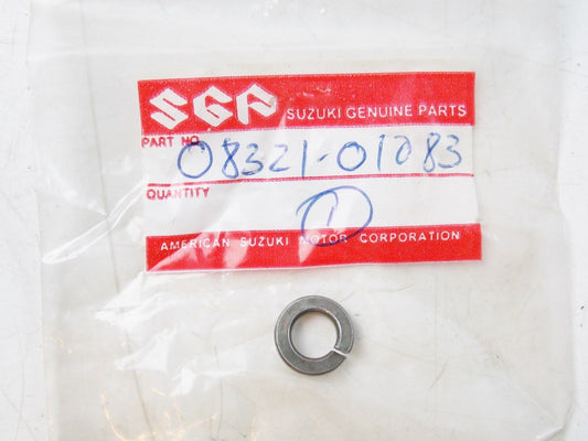 NOS SUZUKI 1985-2006 LOCK WASHER JR50 DR200 DS80 GSX-R1100  08321-01083 - MotoRaider