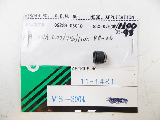 NOS SUZUKI 1985-1995 VALVE GUIDE OIL SEAL GSX-R750 MADE FOR SUZUKI  09289-05010 - MotoRaider