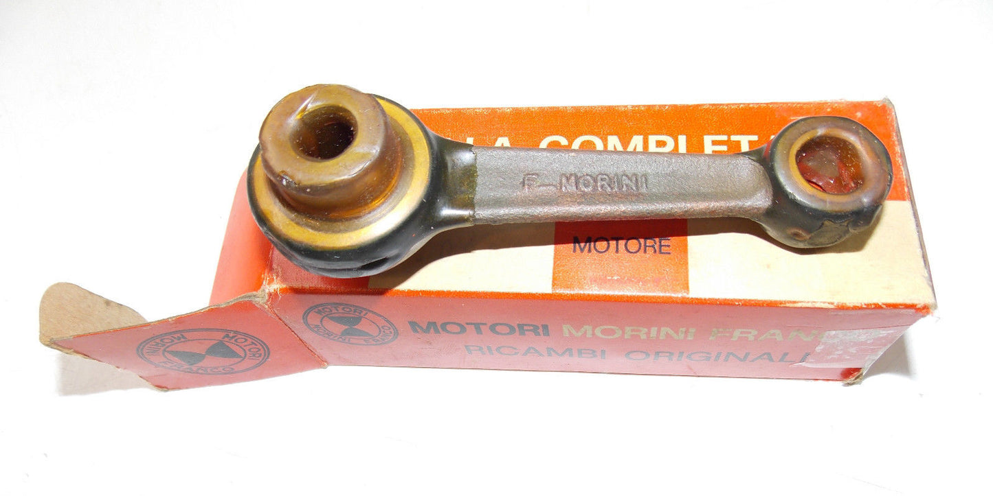 NOS 1970'S FRANCO MORINI TURBO MOTOR 48cc CONNECTING ROD CRANK ENGINE 110002 - MotoRaider