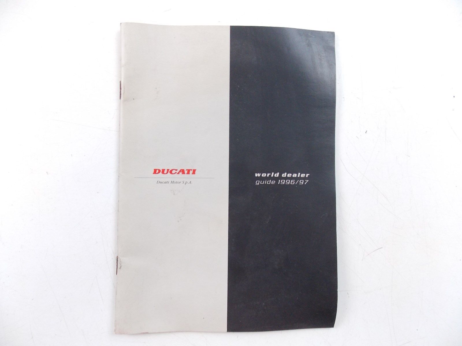 NOS DUCATI 1996 1997  WORLD DEALER GUIDE MANUAL - MotoRaider