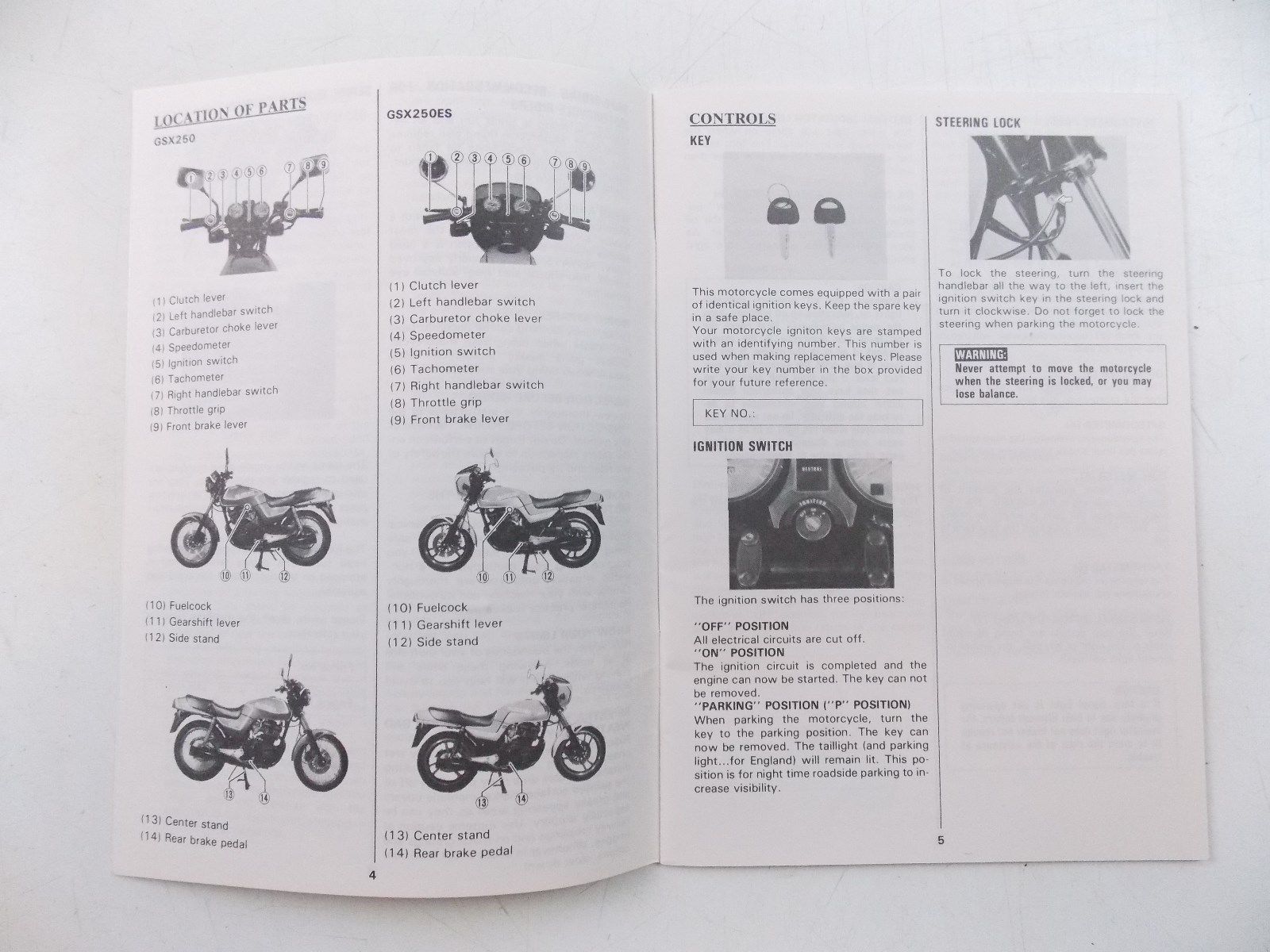 NOS SUZUKI 1993 USER MANUAL LS650  PLUS INTER EUROPE BOOK - MotoRaider