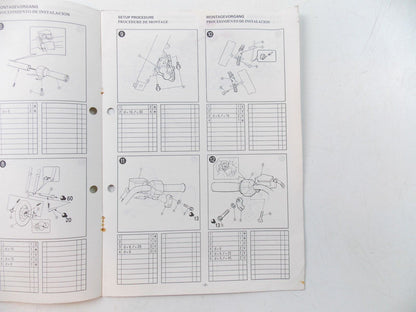 NOS YAMAHA 1993 ASSEMBLY MANUAL VMX12 - MotoRaider