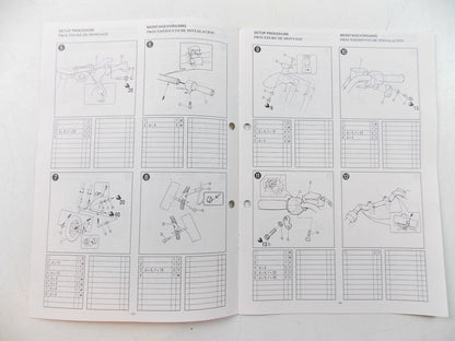 NOS YAMAHA  1992  ASSEMBLY MANUAL VMX12 - MotoRaider