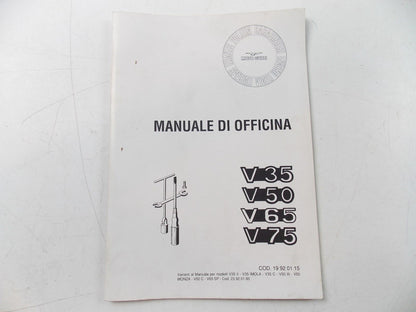 NOS GUZZI WORKSHOP MANUAL V35 V50 V65 V75 COD 199201 15 - MotoRaider