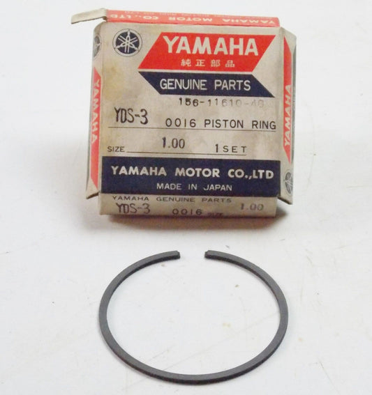 NOS YAMAHA 1965 1966 1967 PISTON RING  4TH OVER 1,00 YDS YM2  156-11610-40 - MotoRaider