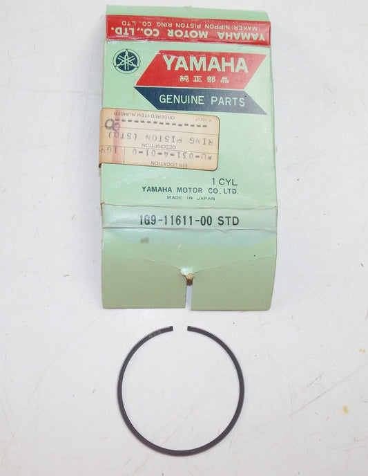NOS YAMAHA  1976 1977 PRISTON RING STD YZ100 YZ125 1G9-11611-00 - MotoRaider