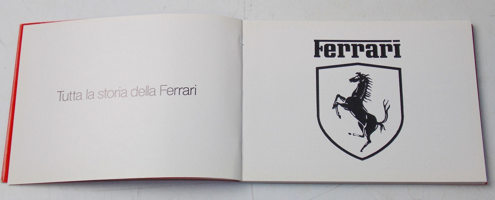 1980 FERRARI BOOK BOOKLET AUTOMOTIVE RACING HISTORY 275 BB512 166 342 375 348 MM - MotoRaider