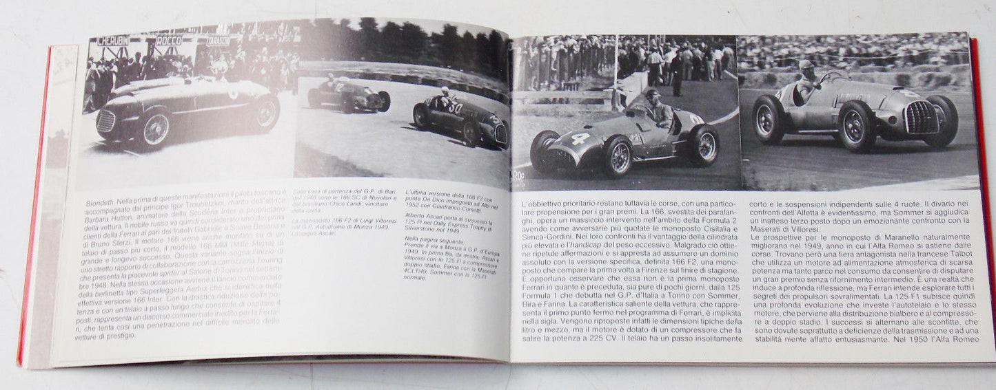 1980 FERRARI BOOK BOOKLET AUTOMOTIVE RACING HISTORY 275 BB512 166 342 375 348 MM - MotoRaider