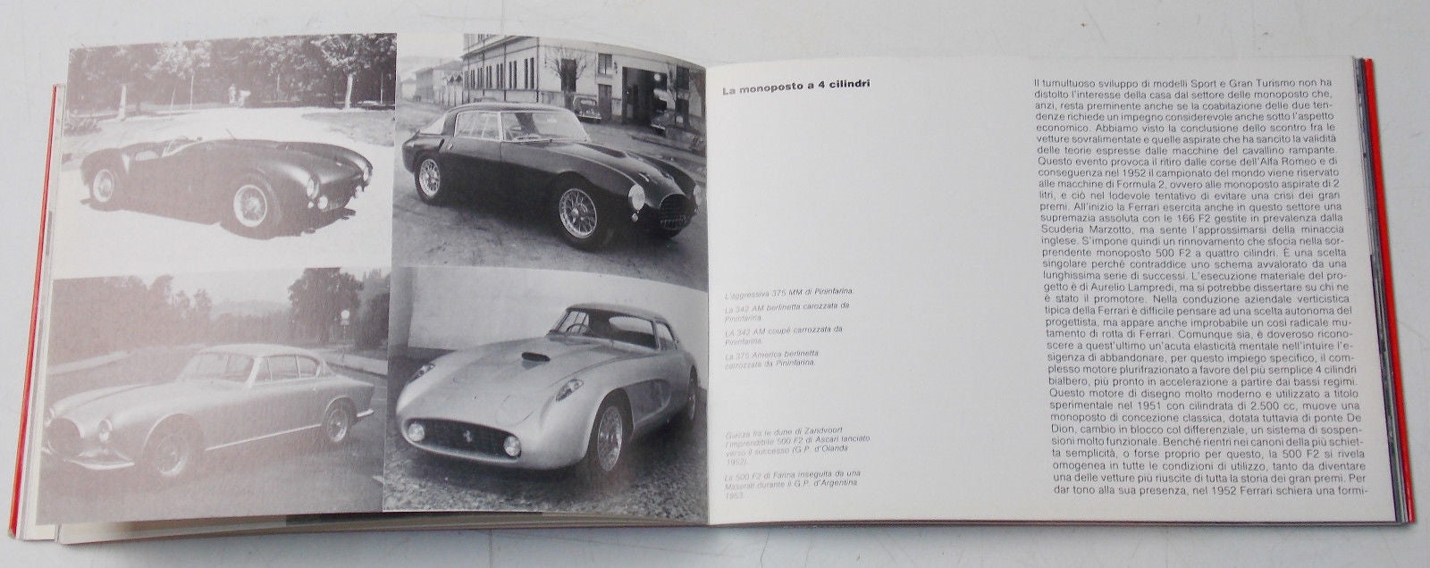 1980 FERRARI BOOK BOOKLET AUTOMOTIVE RACING HISTORY 275 BB512 166 342 375 348 MM - MotoRaider