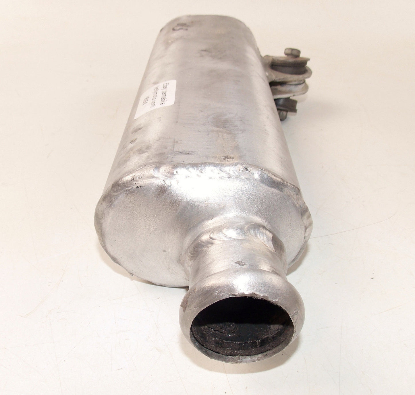 1980'S HUSQVARNA 410 510 610 MUFFLER SILENCER EXHAUST PIPE 37mm INLET 13.5" LONG - MotoRaider