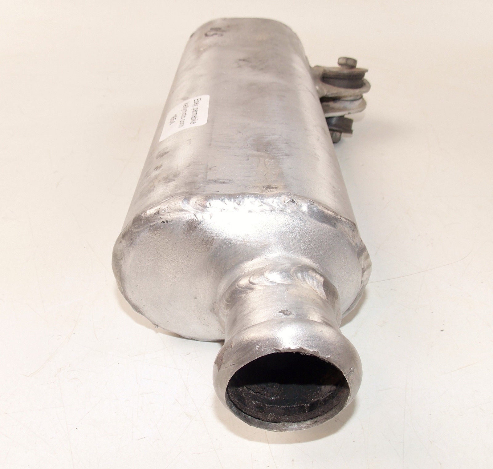 1980'S HUSQVARNA 410 510 610 MUFFLER SILENCER EXHAUST PIPE 37mm INLET 13.5" LONG - MotoRaider