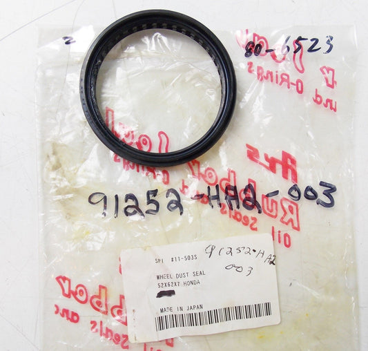 NOS HONDA 1985-2014 DUST SEAL 52X62X7 ATC250/350 TCX250/300/400  91252-HA2-003 - MotoRaider