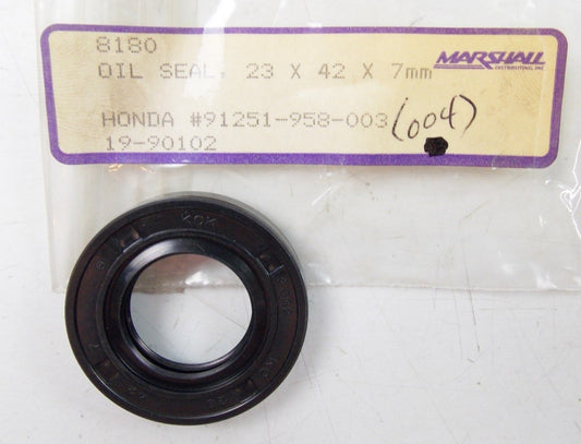 NOS HONDA 1979-1987  DUST SEAL 23X42X7 ATC185/200/250  91251-958-003 (004) - MotoRaider