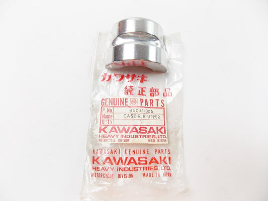 NOS KAWASAKI 1969-1976 RH UPPER CASE H1 S2 KH500   46041-006 - MotoRaider