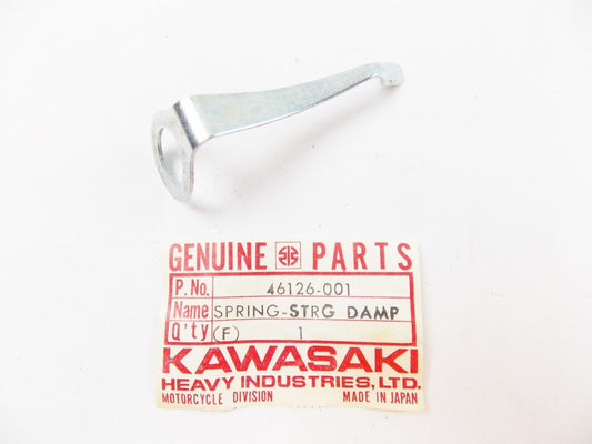 NOS KAWASAKI 1969-1976 STEERING DAMPER KNOB SPRING H1/2 S1/2 KH250  46126-001 - MotoRaider