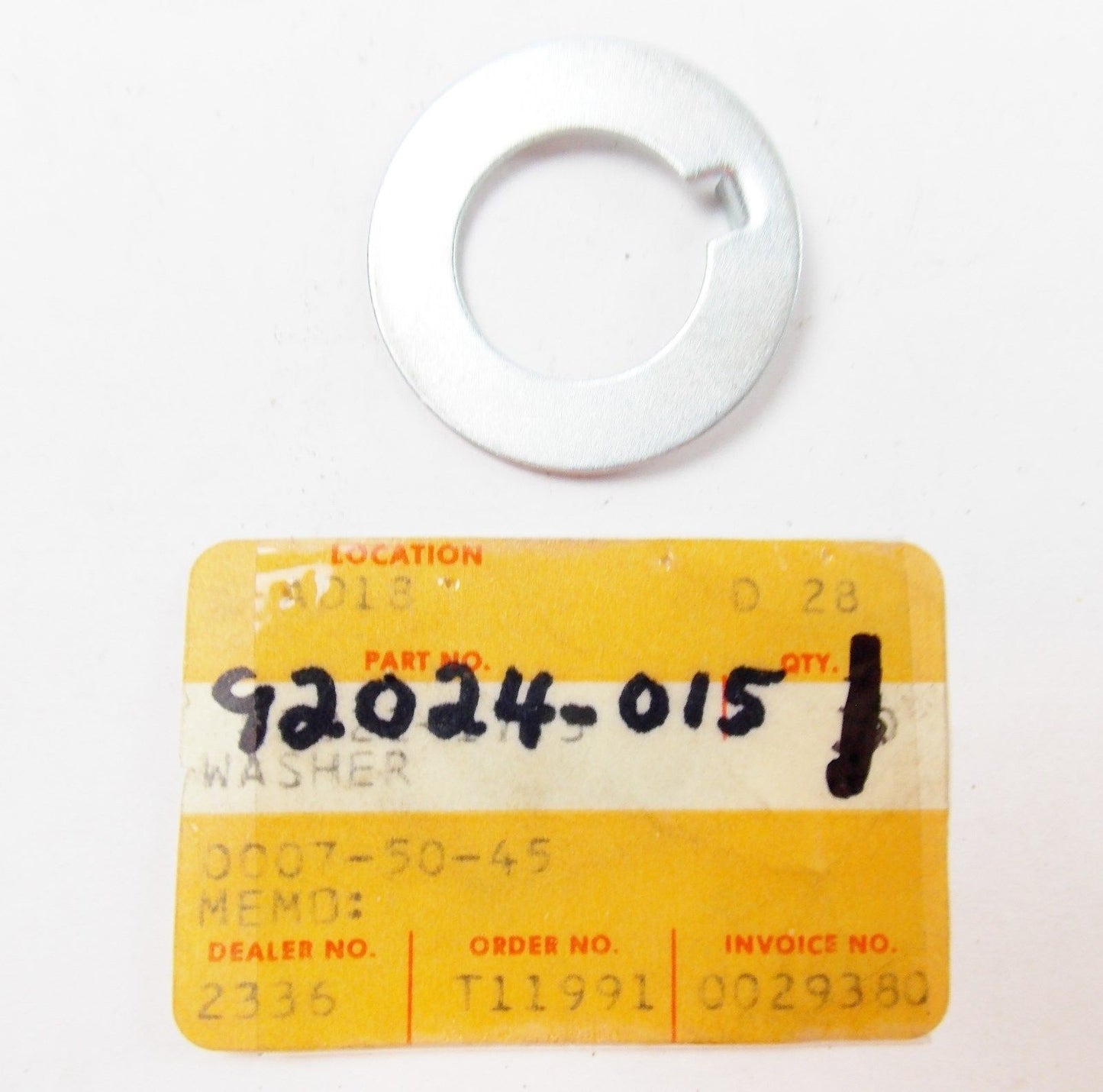 NOS KAWASAKI 1972 1973 1974 1975 LOCK WASHER H1 F12 KX400   92024-015 - MotoRaider