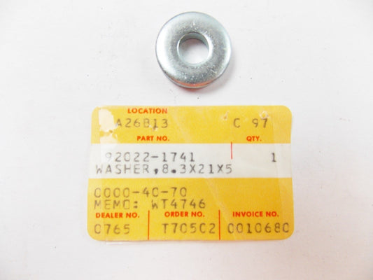 NOS KAWASAKI 1985 1986 1987 WASHER 8.3X21X5  ZX600  92022-1741 - MotoRaider