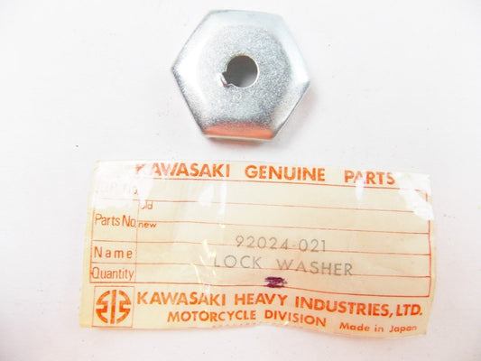 NOS KAWASAKI 1969-1978 CRANKSHAFT LOCK WASHER H1 S1/2/3 KH250/400/500  92024-021 - MotoRaider