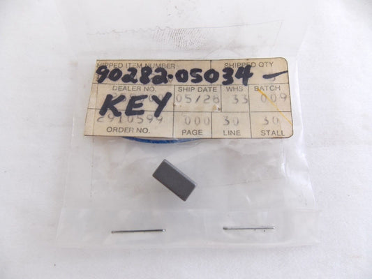 NOS YAMAHA AFTERMARKET 1979-2013 STRAIGHT KEY (3) YT60 YF60 YFM350  90282-05034 - MotoRaider