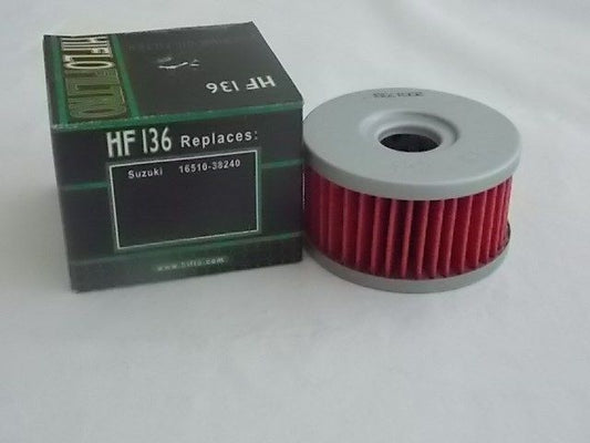 NOS HIFLOFILTRO (HF136) OIL FILTER REPLACEMENT FOR SUZUKI DR350 DR250 - MotoRaider